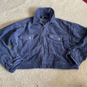 Women’s Blue Corduroy Jacket